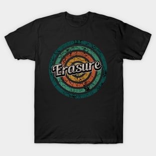 Erasure // Retro Circle Crack Vintage T-Shirt